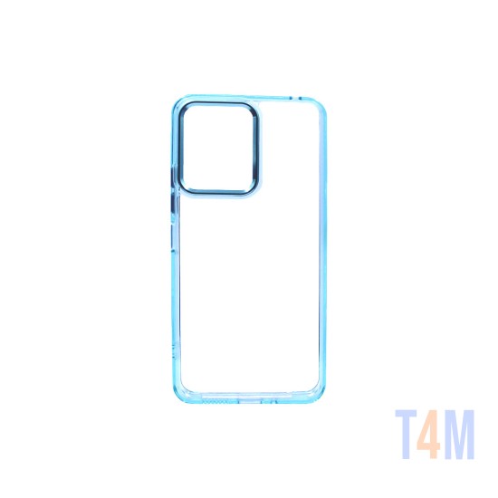 Capa de Silicone Transparente para Xiaomi Redmi 13C/Poco C65 Verde